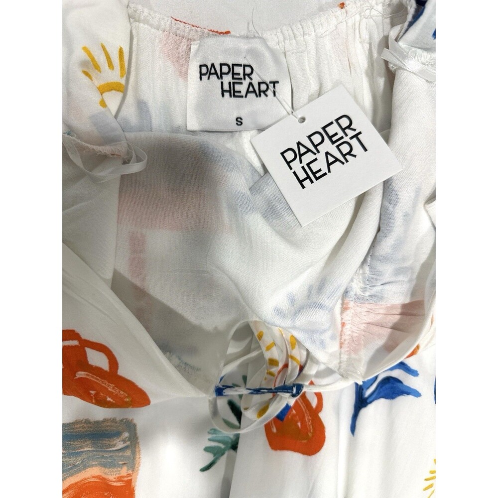 Paper Heart Tropical Coastal Resort Maxi Dress Small NWT - Picture 4 of 8